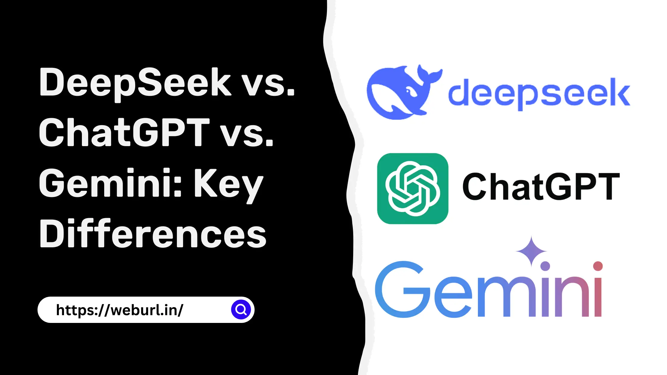 DeepSeek vs. ChatGPT vs. Gemini: Key Differences and Which AI Model is Best For You? 1 DeepSeek vs ChatGPT vs Gemini